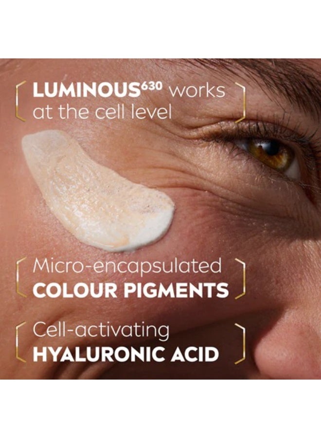 نيفيا سيلولار لومينوس 630 سائل مضاد للبقع سي سي 3 في 1 بعامل حماية من الشمس 30، 40 مل - اللون: متوسط - Image 4